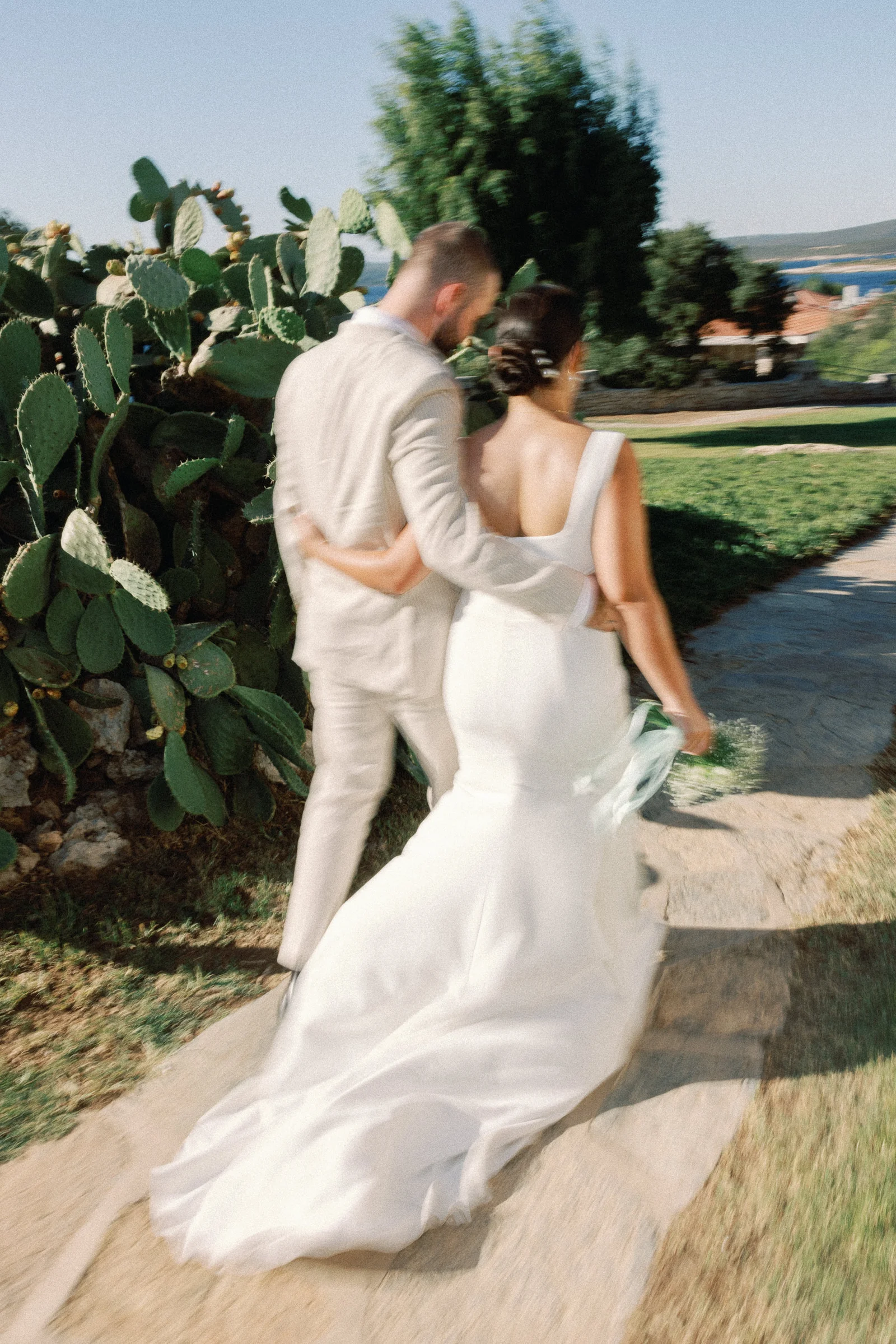 Maya Bistro Hotel Beach – Seferihisar Turkey outdoor wedding ceremony