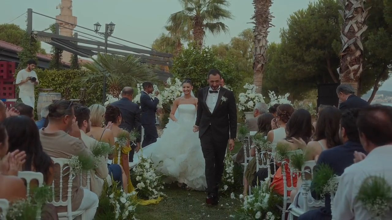 Cinematic wedding story at Cunda Despot Evi Ayvalık