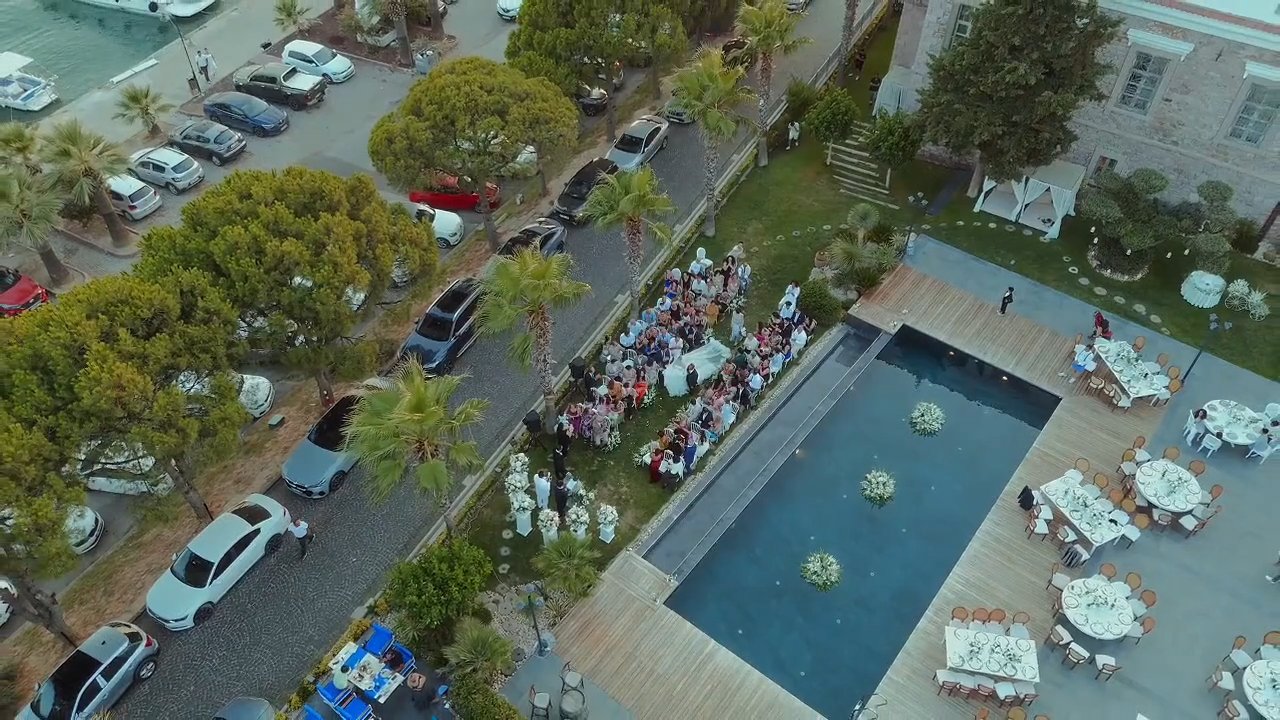 Destination wedding film at Cunda Despot Evi Ayvalık