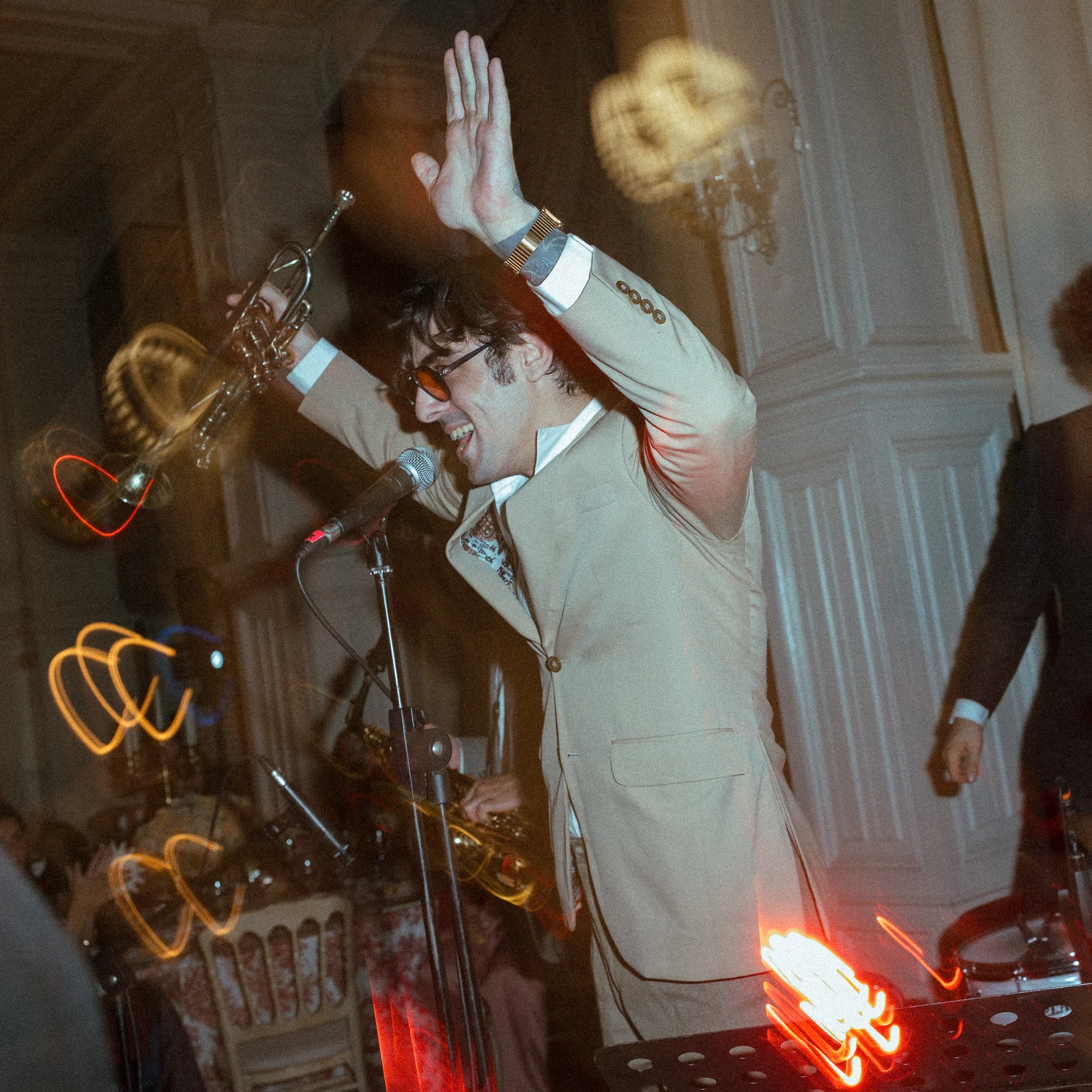 Bride and groom at Pera Palace Hotel İstanbul wedding