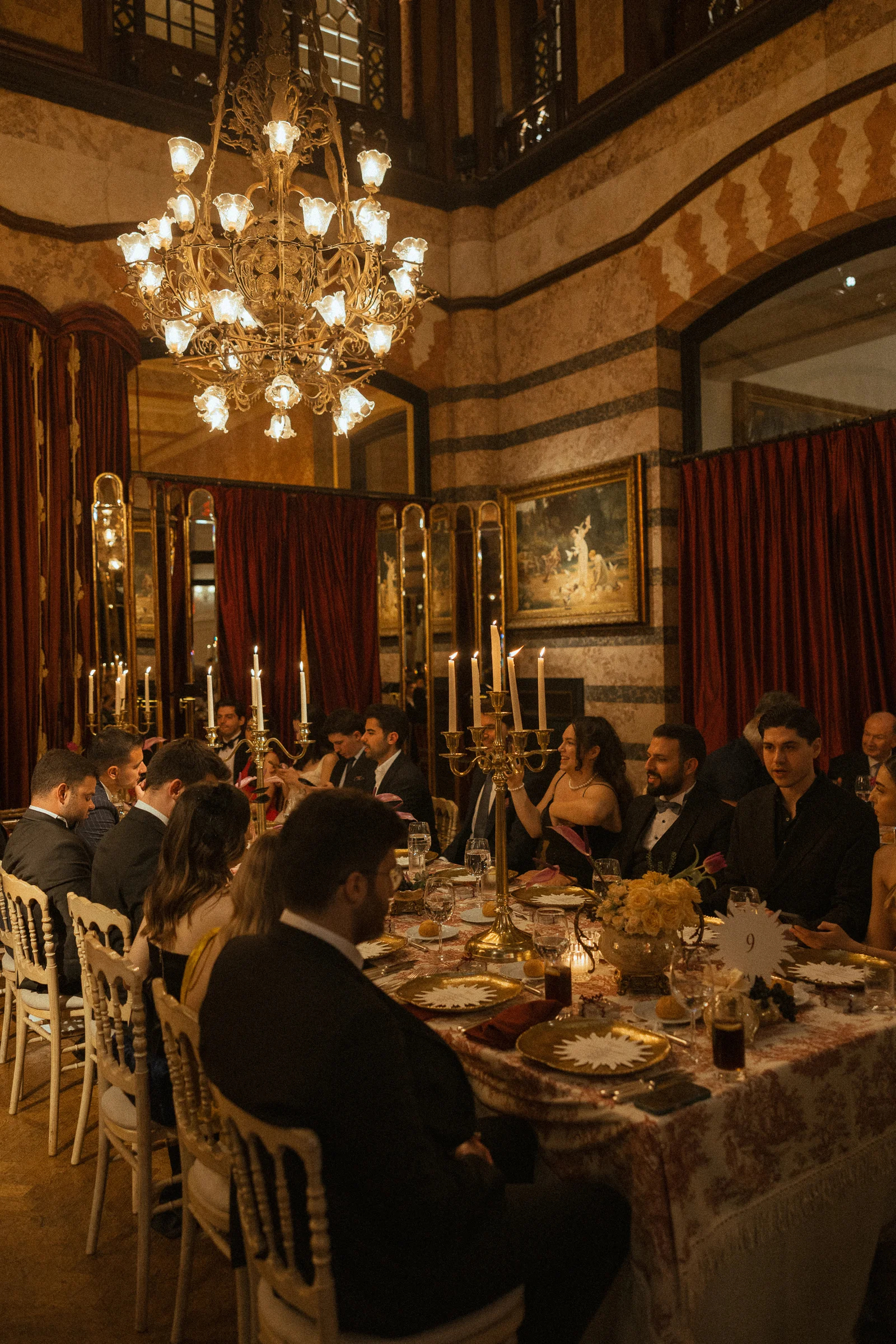 Pera Palace Hotel İstanbul outdoor wedding ceremony