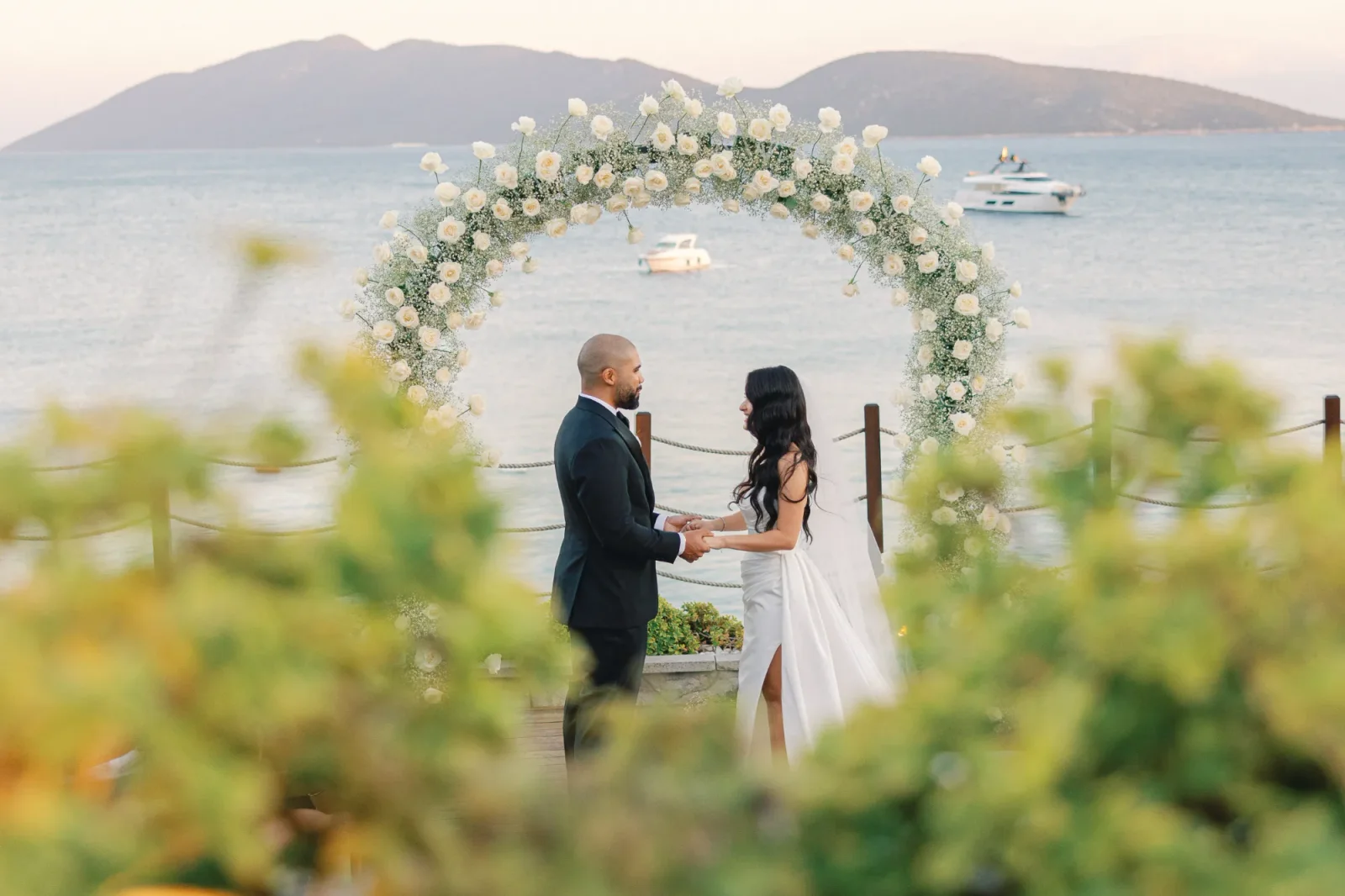 Elegant wedding photography at Mett Bodrum Turkey