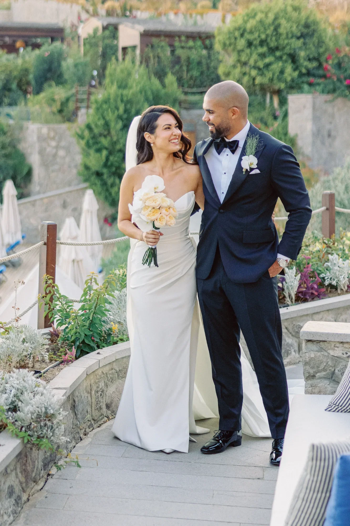 Intimate wedding moments at Mett Bodrum Turkey