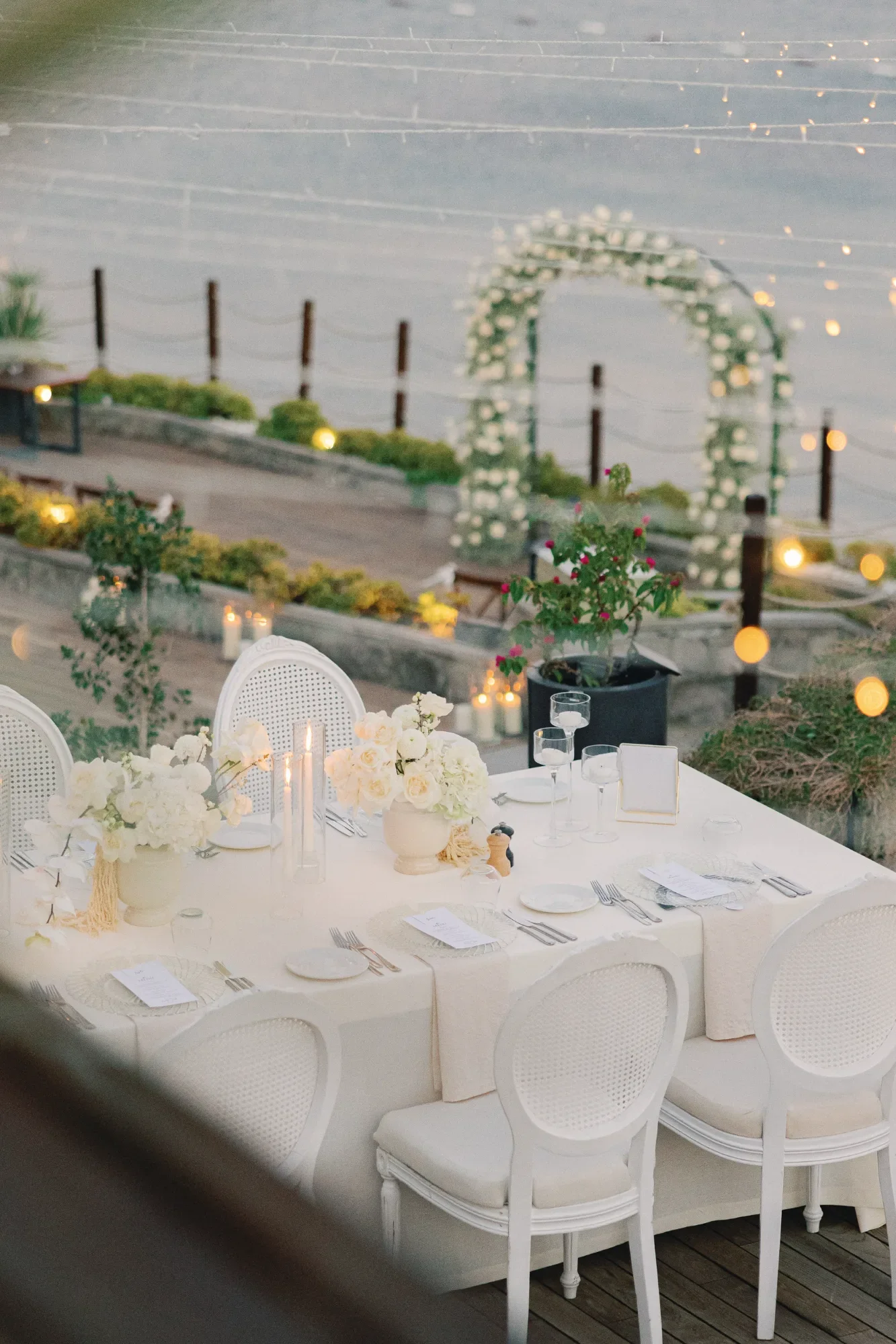 Bride and groom at Mett Bodrum Turkey wedding