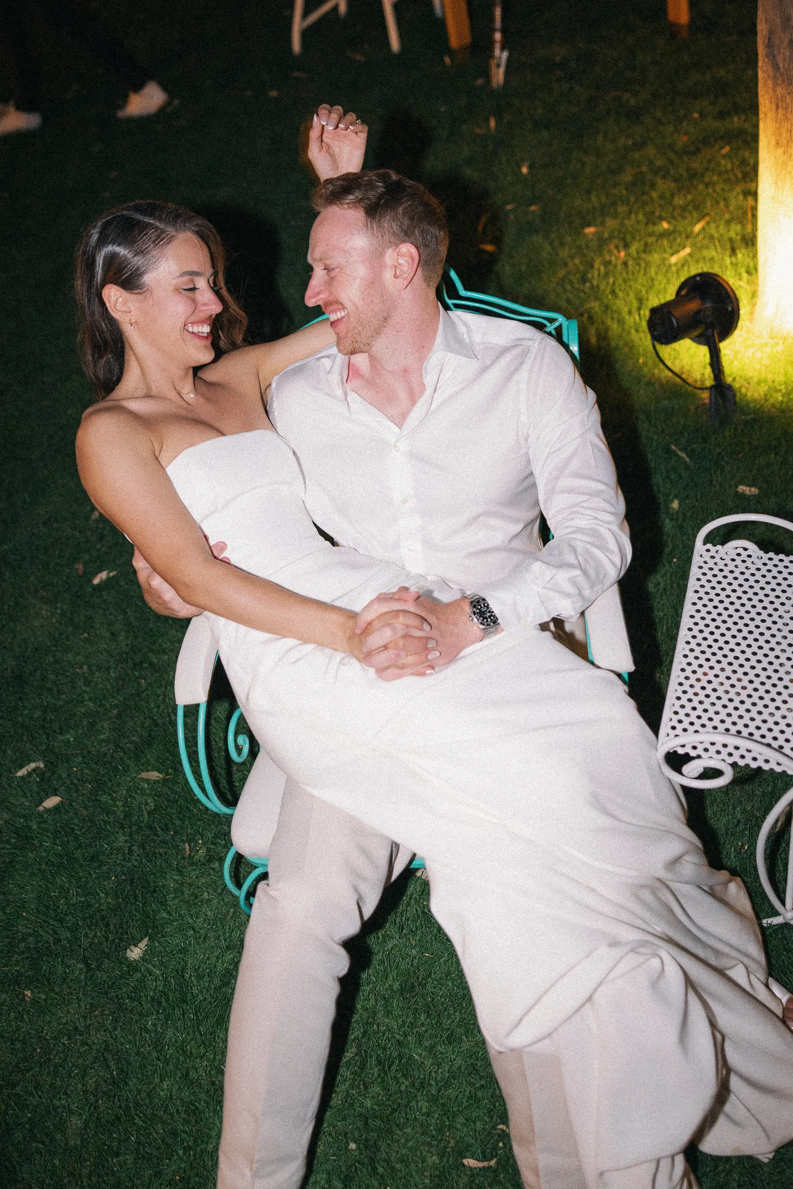 Night portrait of the newlyweds, The Marmara Bodrum