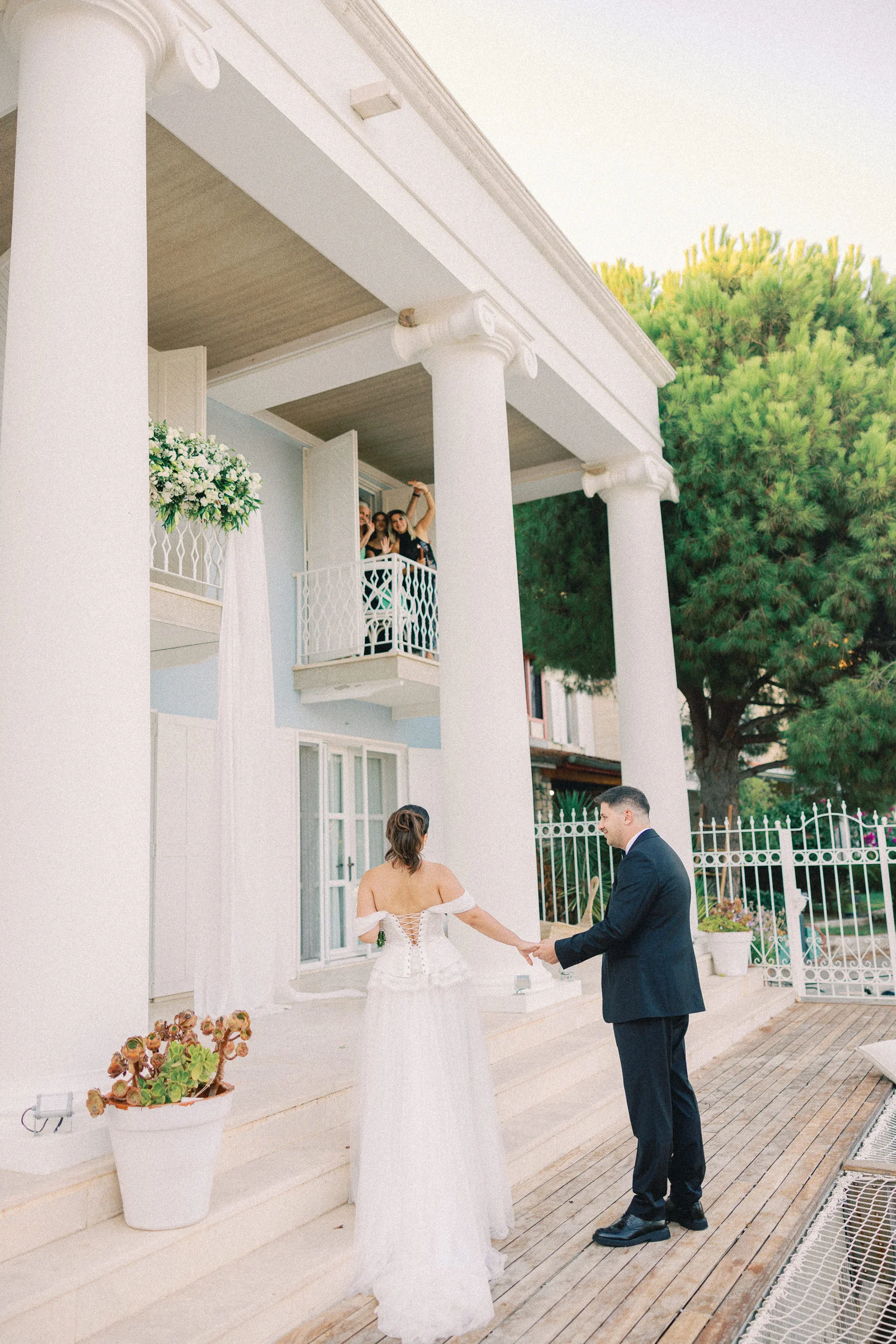 Intimate wedding moments at Port Alaçatı Hotel – Alaçatı Turkey