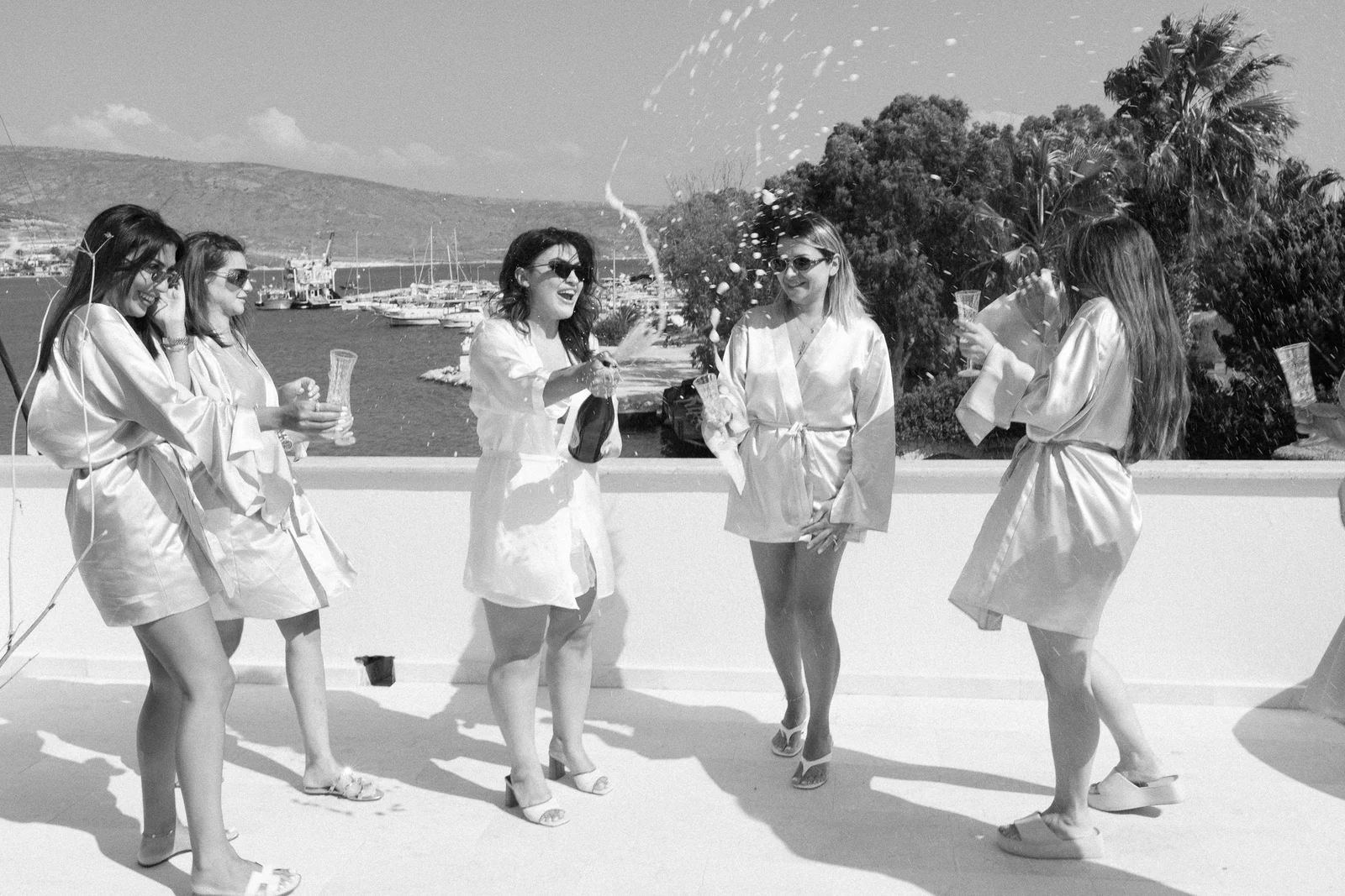 Boutique wedding setup at Port Alaçatı Hotel – Alaçatı Turkey